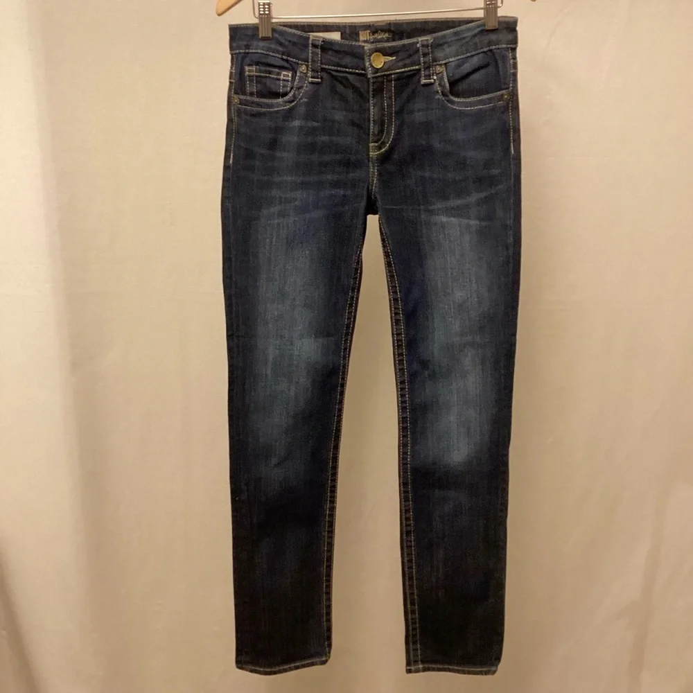 Kut From The Kloth 4 Stevie Straight Women’s Jeans Stretch Mid Rise